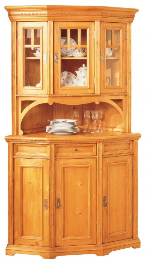 Eckbuffet Victoria Fichte massiv gewachst oder lackiert