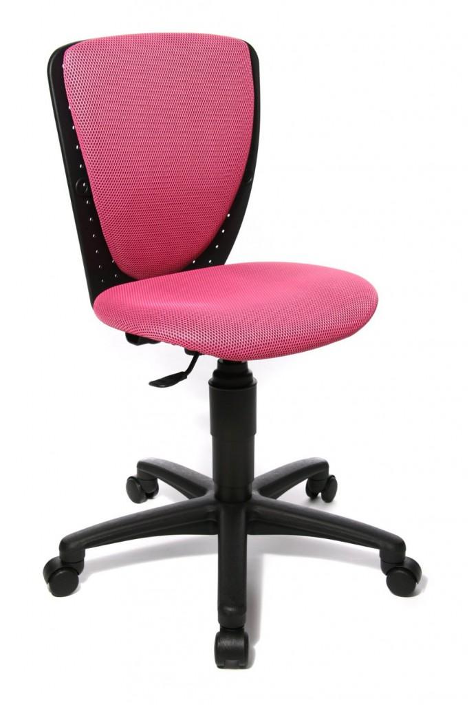 Kinderstuhl High S`Cool Pink Kinderdrehstuhl von Top Star Kinderdrehstuhl High Kid, pink