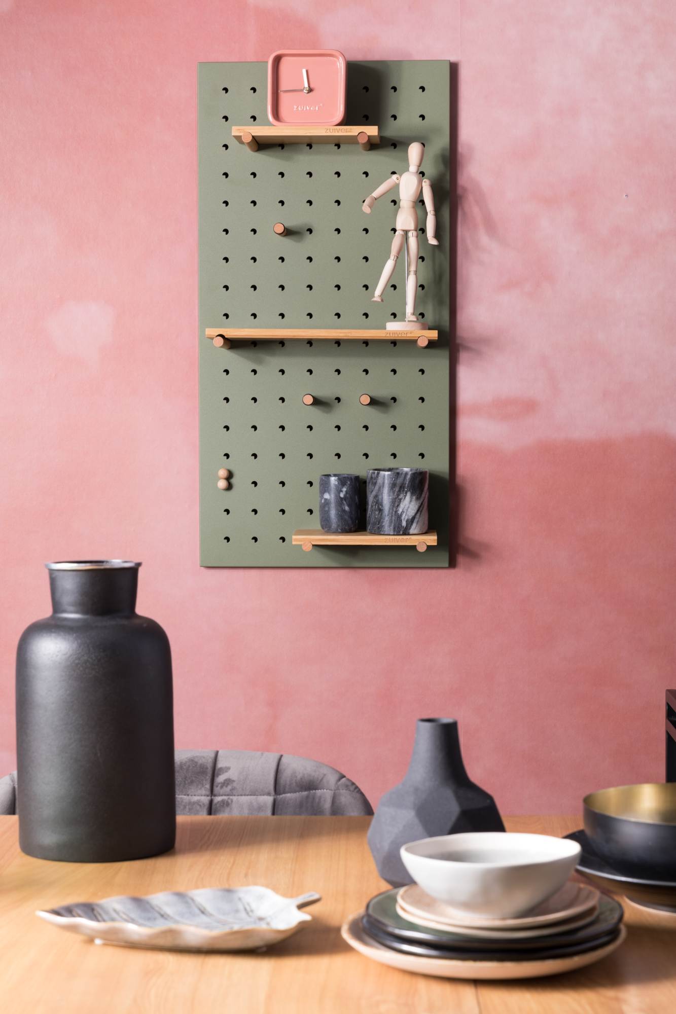 PEGBOARD BUNDY GREEN Steckboard von Zuiver in Grün