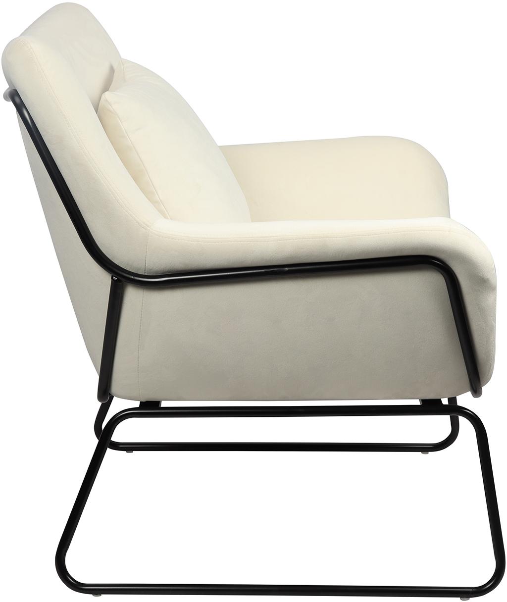 SalesFever Relaxsessel Samtbezug Farben in Sessel mit verschiedenen