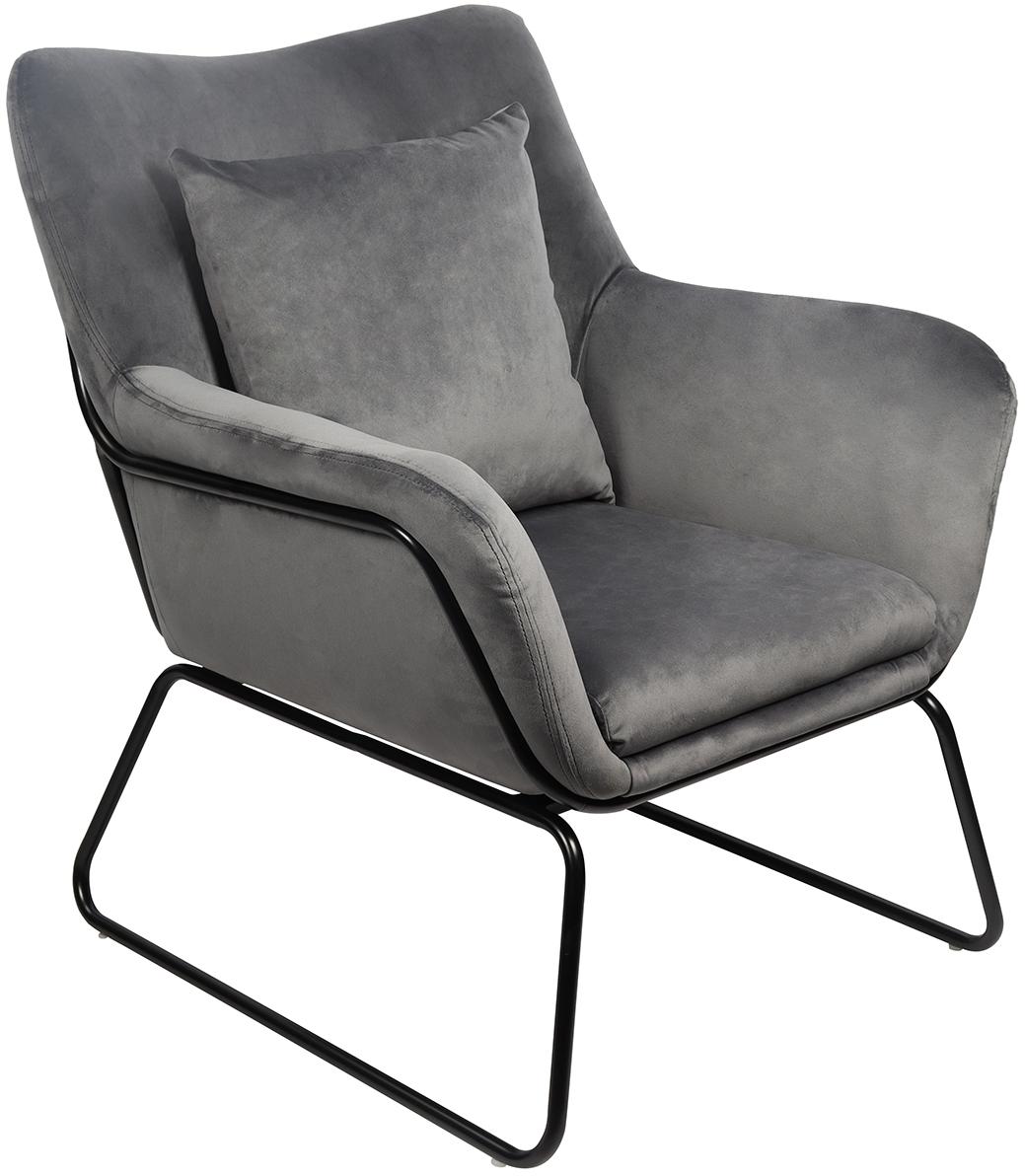 SalesFever Relaxsessel Sessel mit Farben Samtbezug verschiedenen in